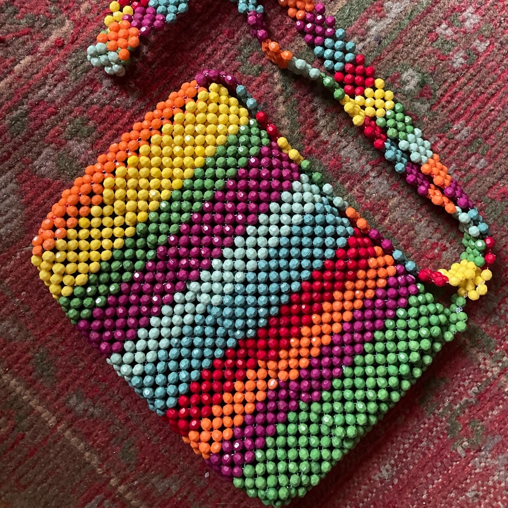 Cynthia Rowley Beaded Crossbody Bag